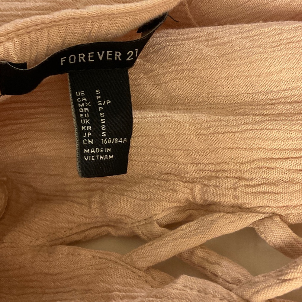 Forever 21 Peach Mini Dress - Picture 6 of 6